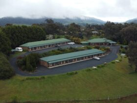 Aerial Motel Views Yackandandah