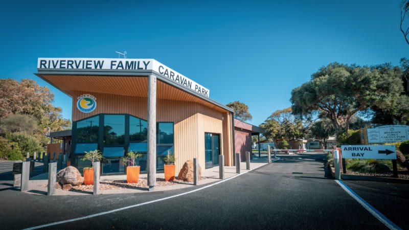 Riverview Family Caravan Park Welcome Area