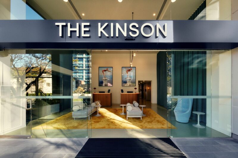 Front entrance and Reception of The Kinson