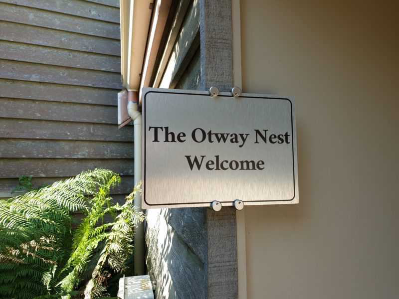 The Otway Nest entrance