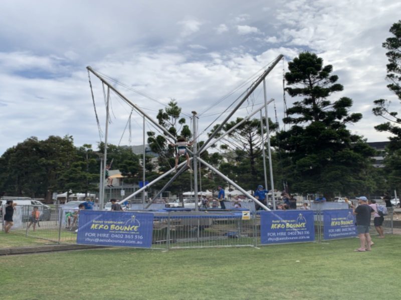 Aero Bounce Bungy Trampolines at Geelong Waterfront