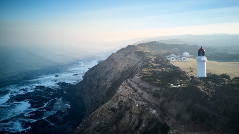Cape Schanck Lighthouse drone views