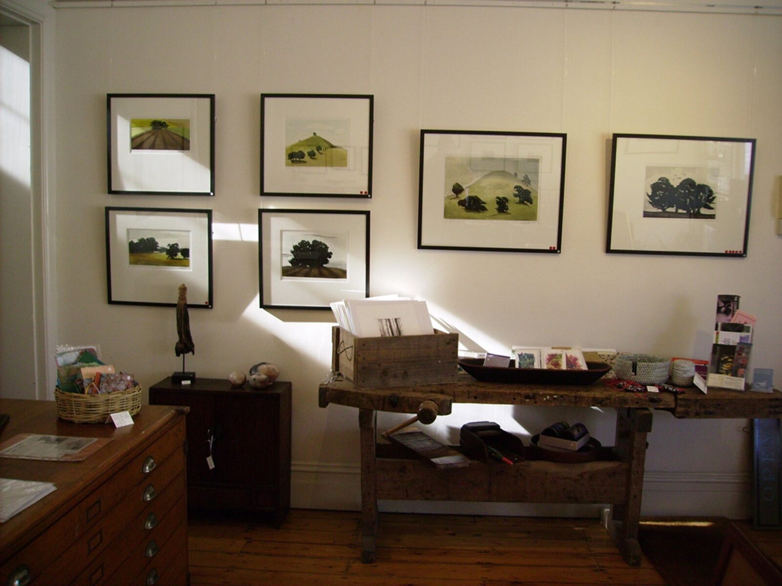 Exhibition:'Lay of the Land', Carolyn Graham, 2009, Linocuts