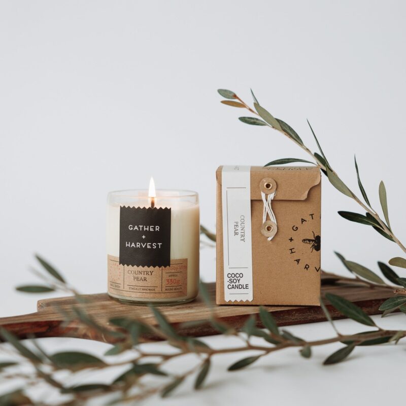Gather + Harvest Handcrafted candles