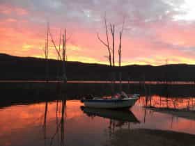 Sunrise at Lake Bellfield
