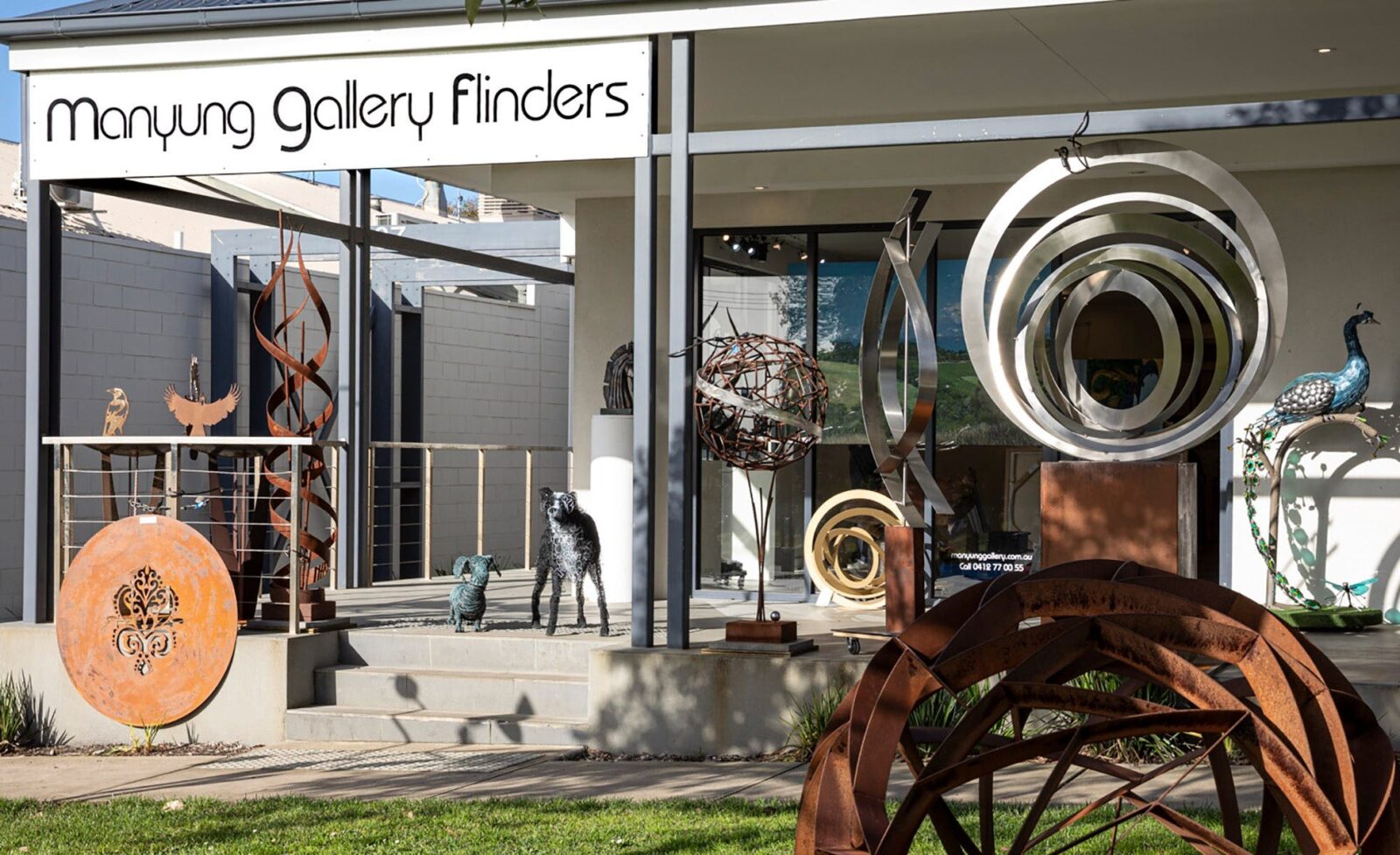 Manyung Gallery Flinders, sculpture focused gallery