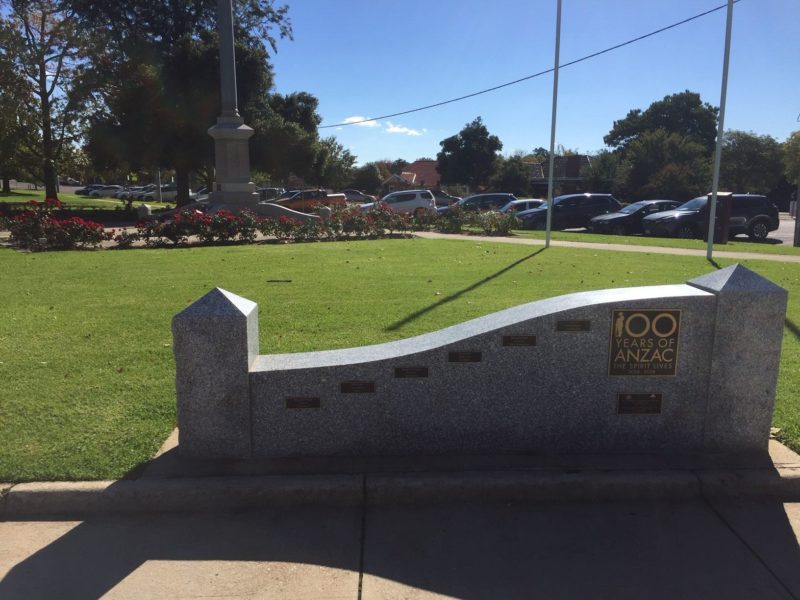 image of Wangaratta Memorial Garden