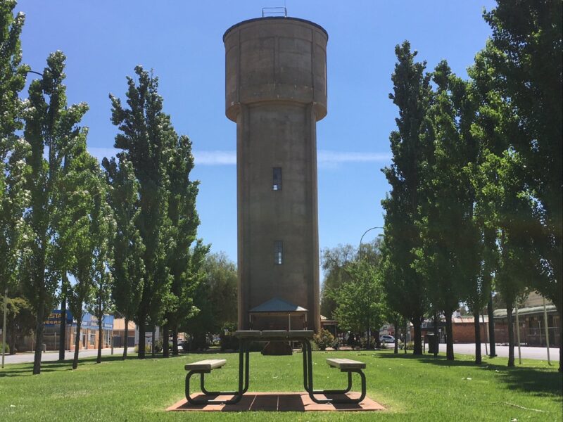 Water Tower at Anniversary Park Nathalia