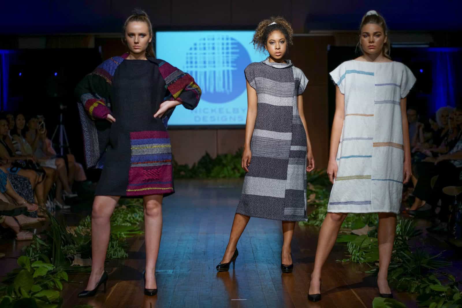 Nickelby Designs on the catwalk at Eco Fashion Week Australia