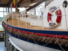 Lifeboat 'Queenscliffe', the last lifeboat to rescue people from shipwrecks