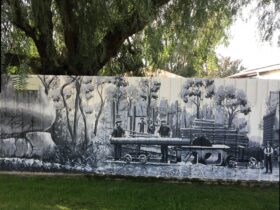 Heritage Murals found in Swanpool, Victoria