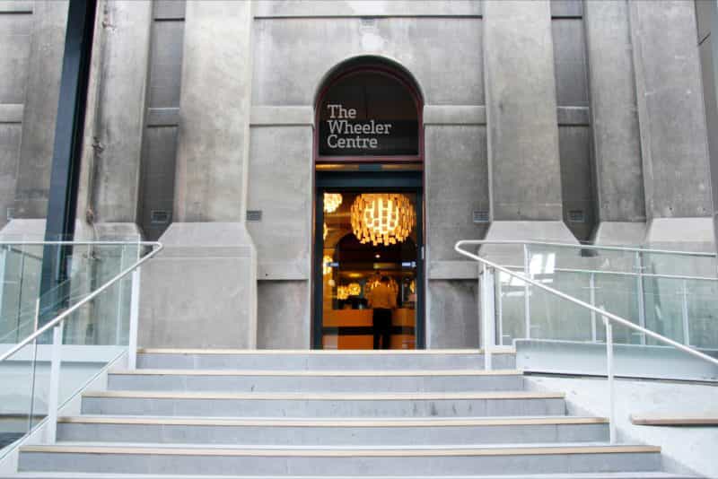 Wheeler Centre entrance