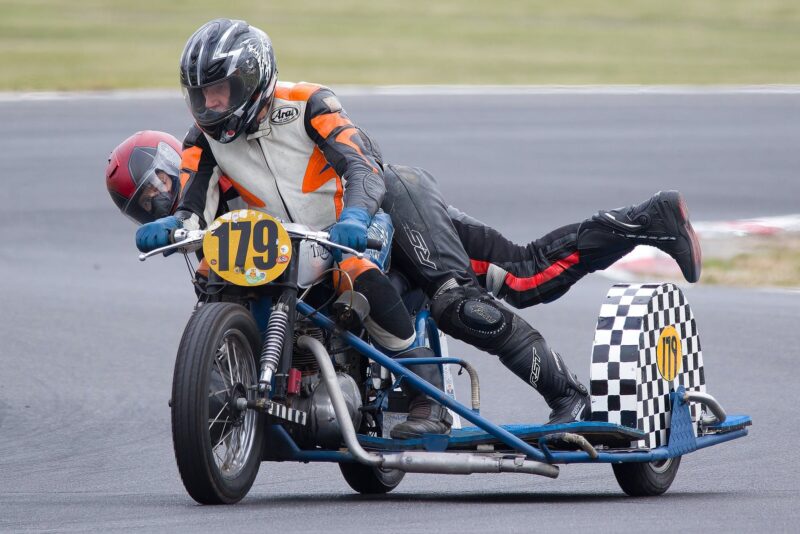 See it all - cars, sidecars and motorcycle races!