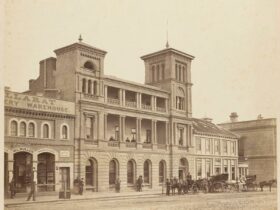 Craig’s Hotel, Ballarat’ ca 1866