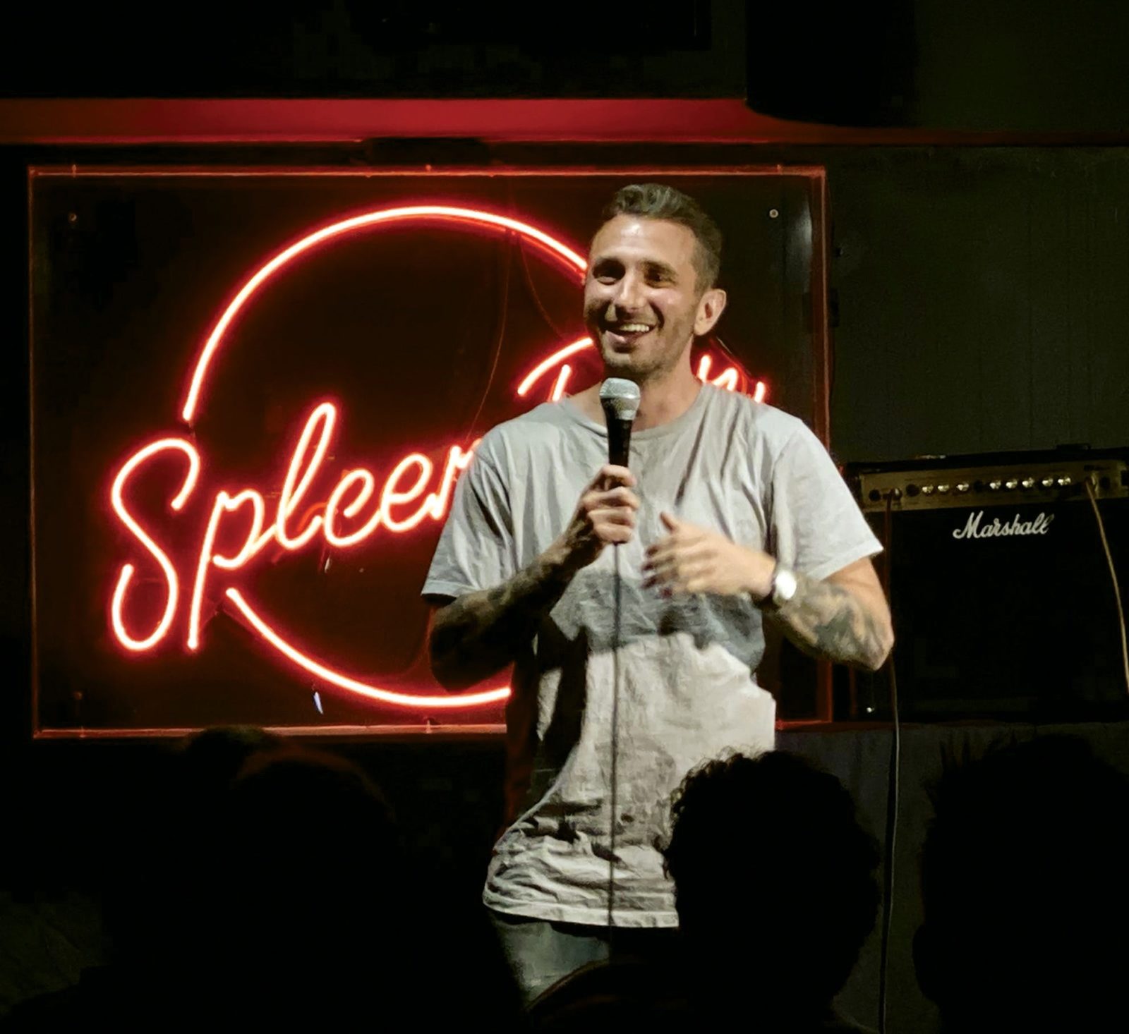 Tommy Little does a surprise set at Comedy at Spleen