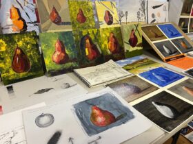 Beginners workshop painting and drawing