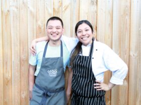 Chef Ha Nguyen and Chef Tamaki