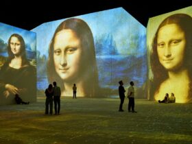 Mona Lisa at the Leonardo Da Vinci