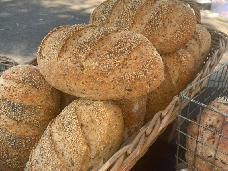 Traditional Sourdough Bread made freshly each market