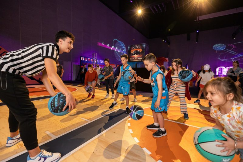 Basketball Skills Training at the Space Jam Experience at MCEC