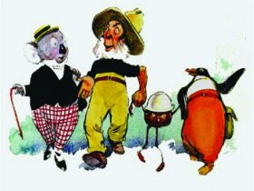 The Magic Pudding and friends by Norman Lindsay