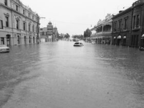 photo of flooded street
