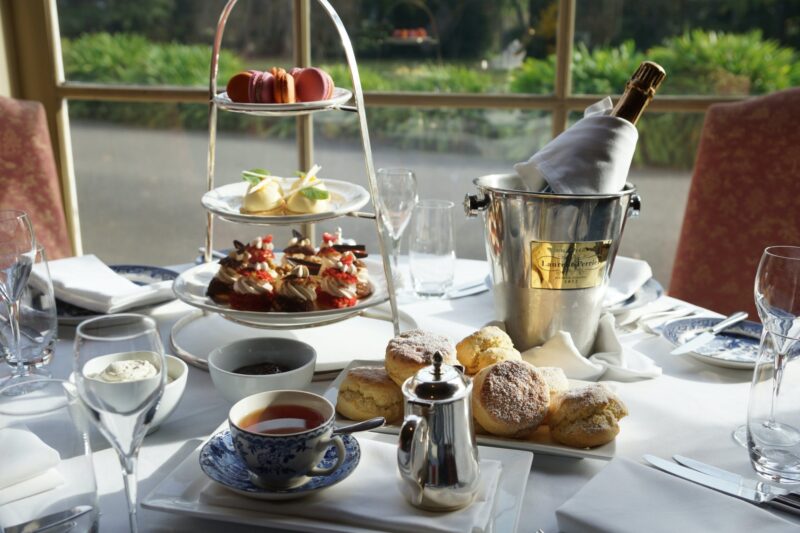Traditional High Tea at Chateau Yering Hotel
