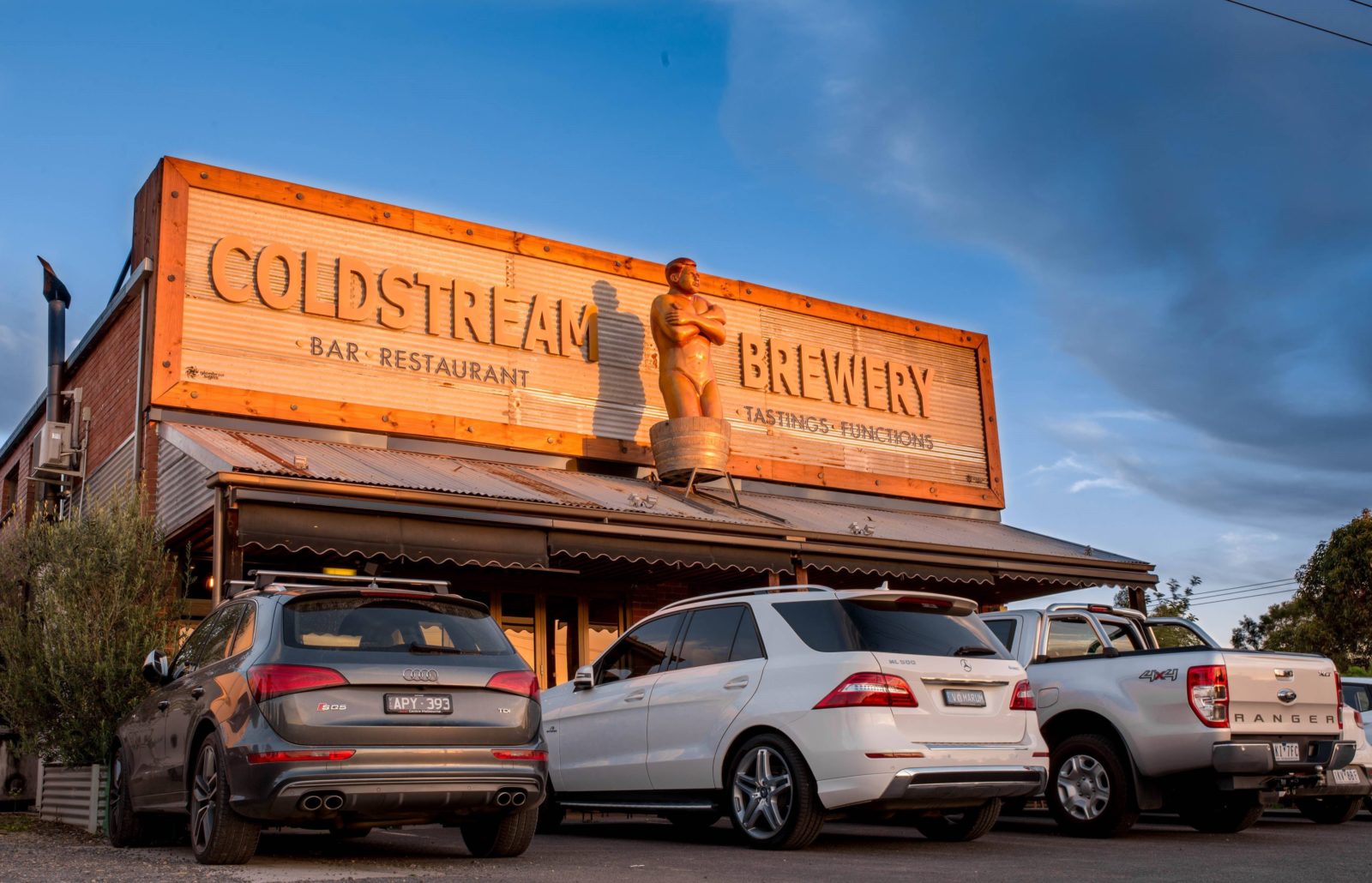 Front of coldstream brewery
