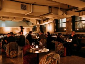 Guests at Dessous, a basement wine bar on Flinders Lane