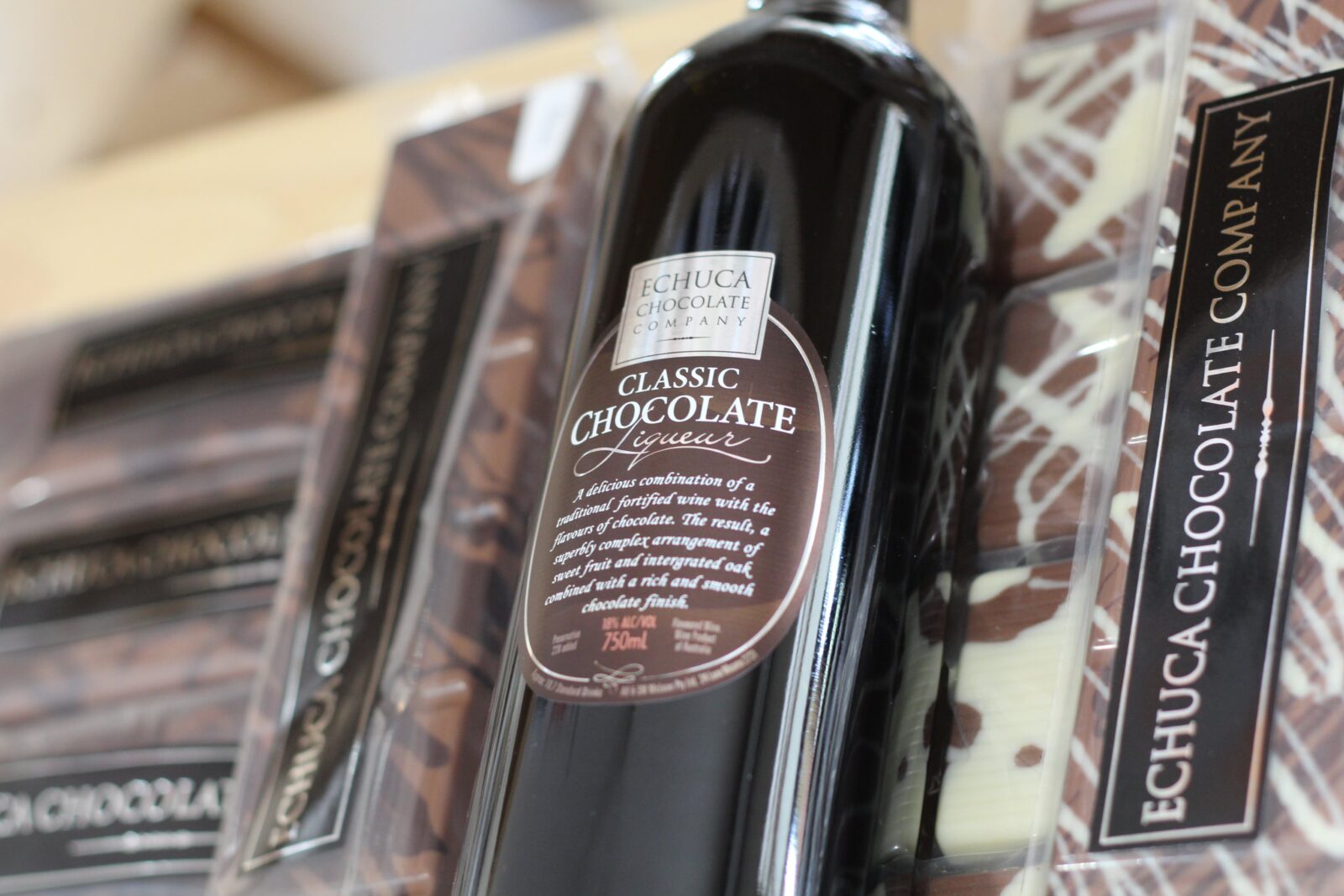 Chocolate and Liqueur, a perfect combination