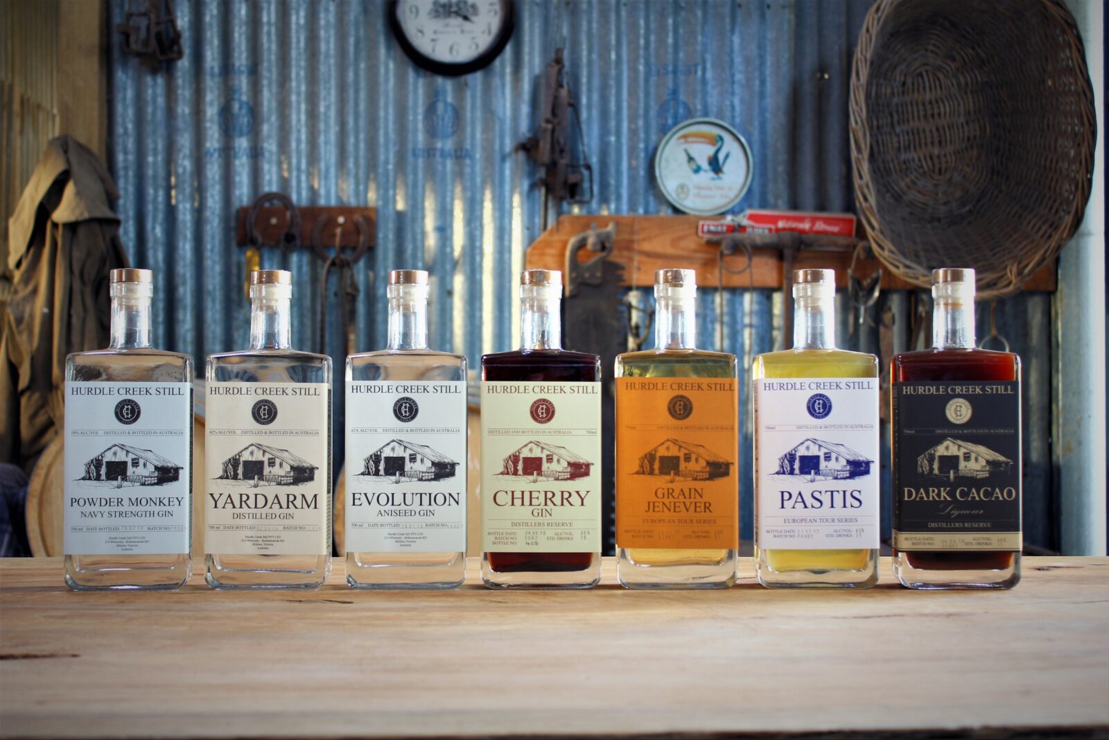 Hurdle Creek Still Products - Distilled on site