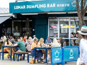 Lunar outdoor dining