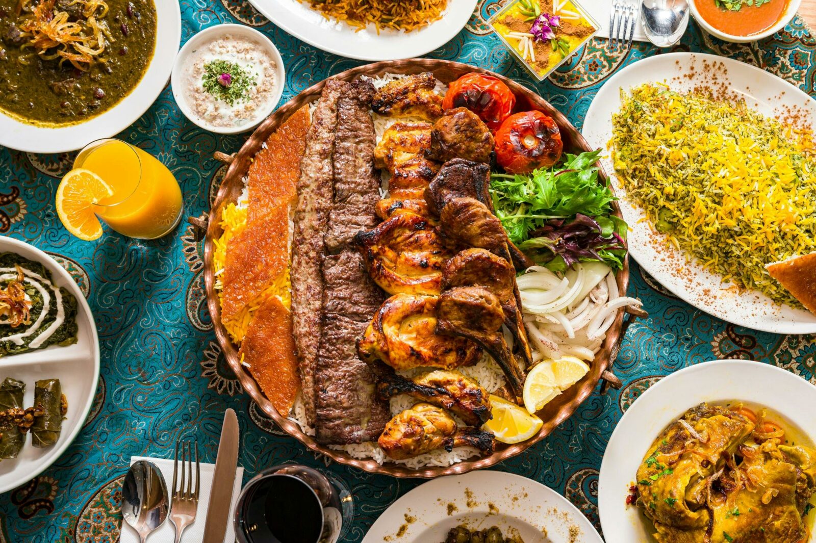 Persian Barbeque / Kebab platter