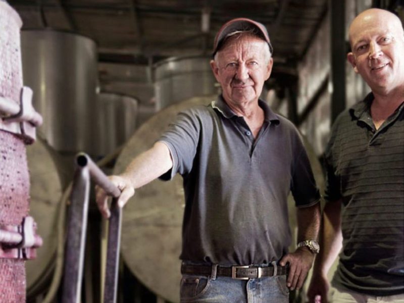 Owners Ian and Mark use traditional winemaking methods to produce deep, hearty, bold premium reds.