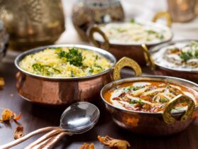 The Rasoi Tandoori Indian Kitchen Sorrento curry and rice