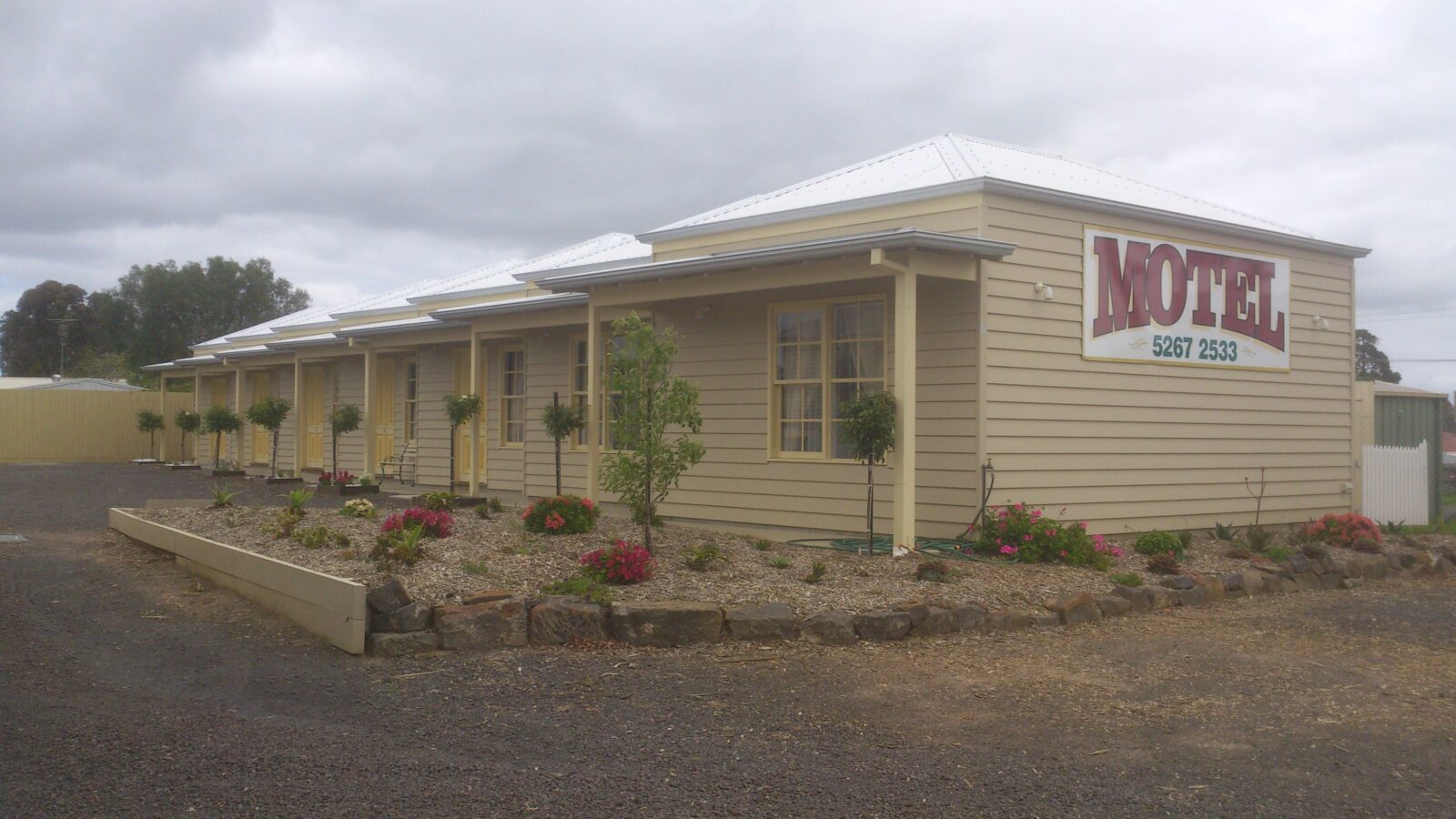 The Entrance to the Motel