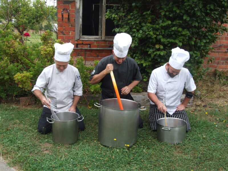 YVGF chefs in action