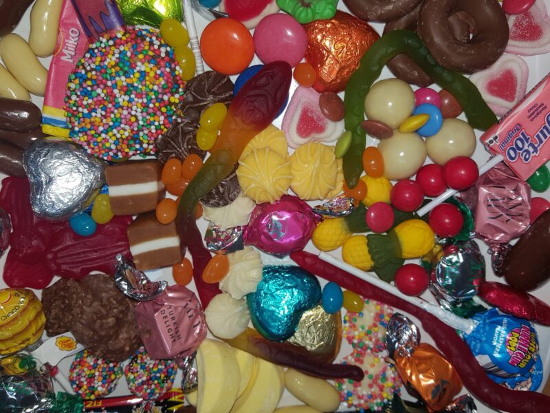 A small selection of the many lollies to choose from
