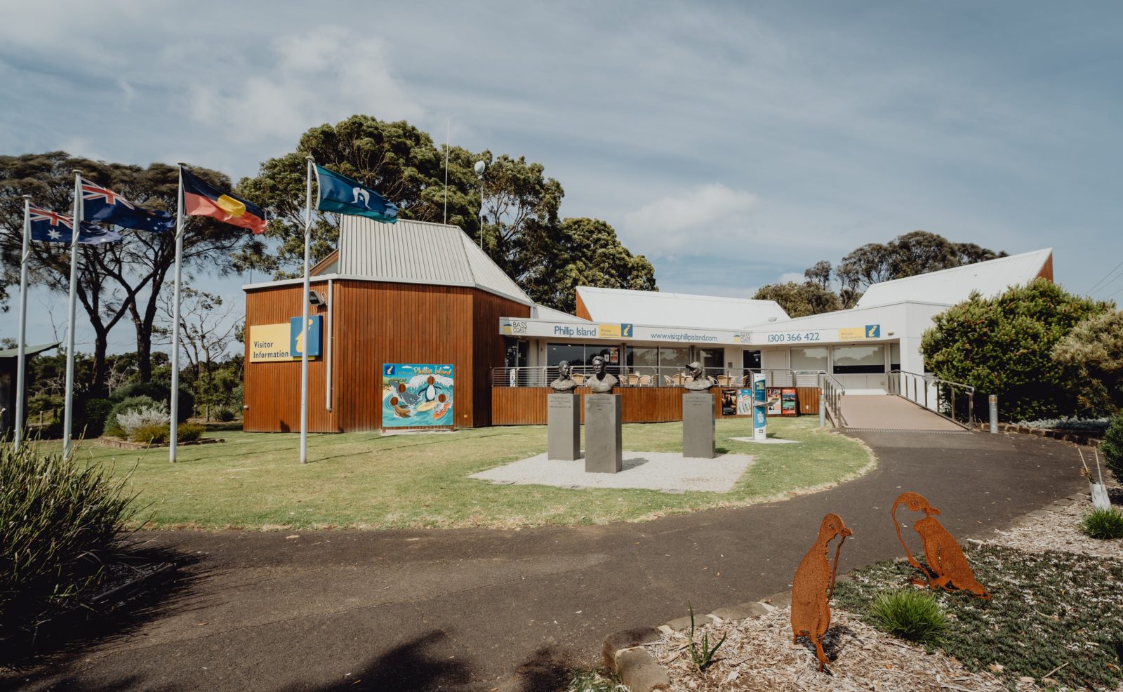 front view of Phillip Island Visitor Information Centre