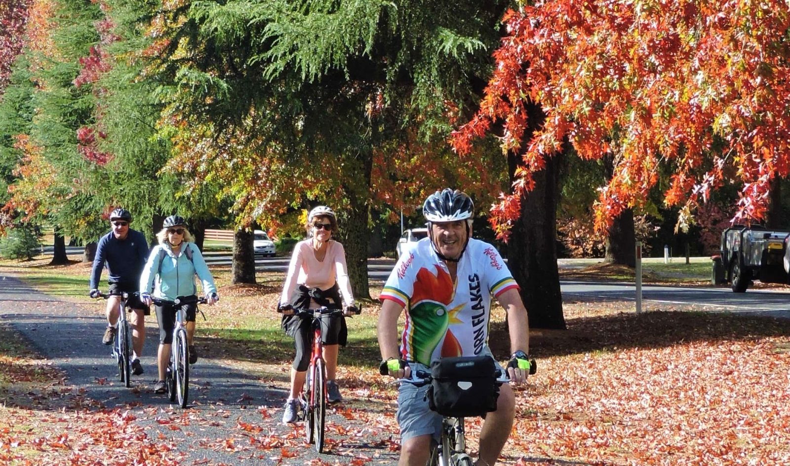 Autumn is a great time for cycling in N.N. Victoria