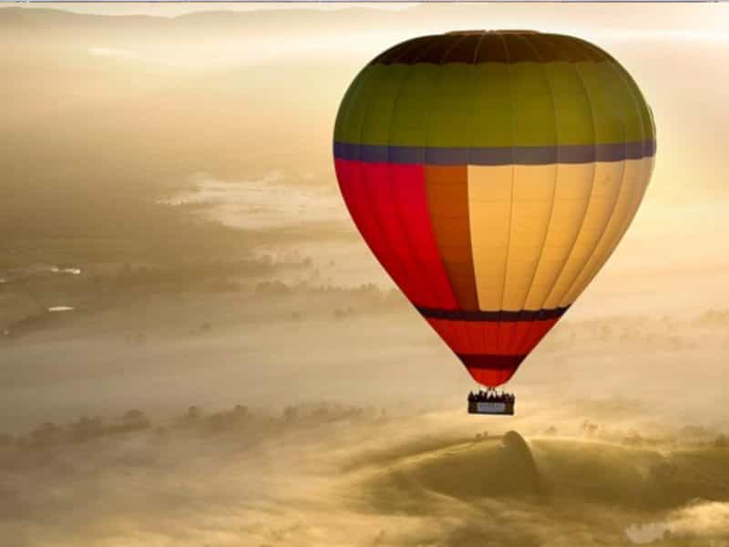 hot air ballooning yarra valley and wine tour