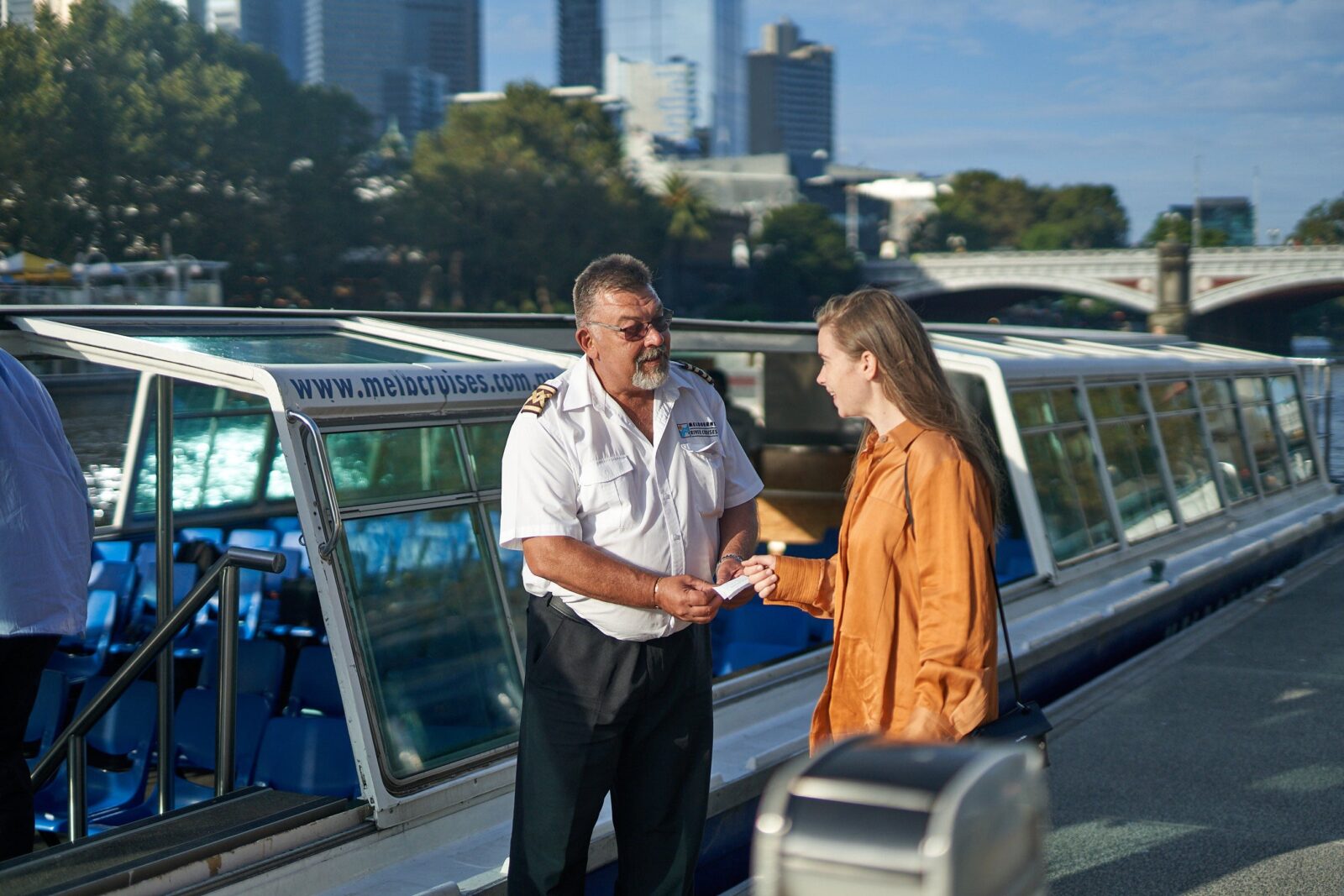 Melbourne River Cruises boarding