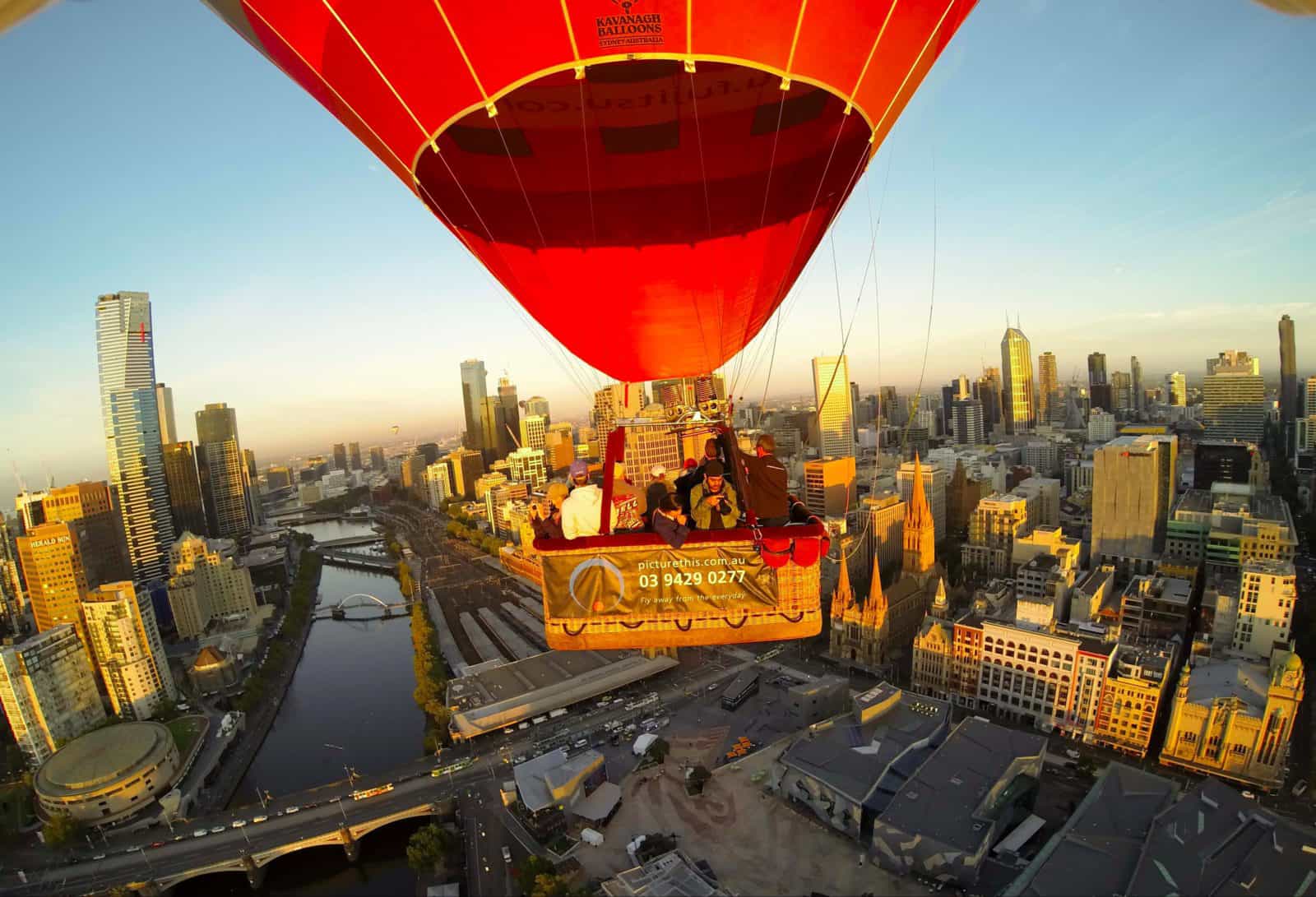 Melbourne hot air balloon flight with Picture This Ballooning