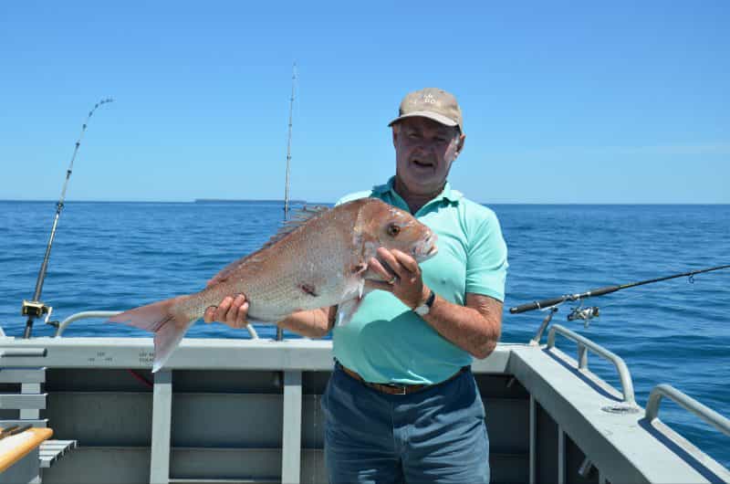 A good catch-snapper off Port Fairy