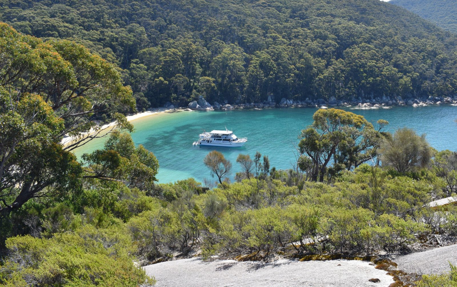Anchoring in Refuge Cove