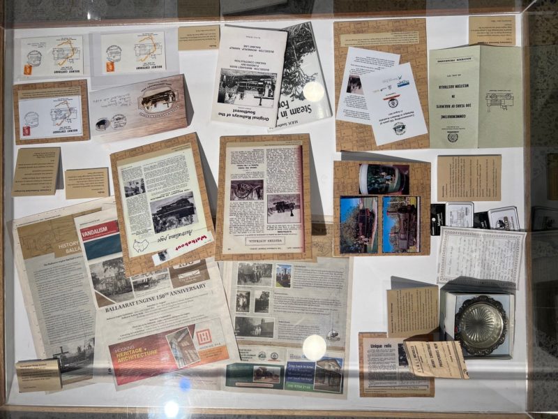 Miscellaneous documents and articles showing the engine's history