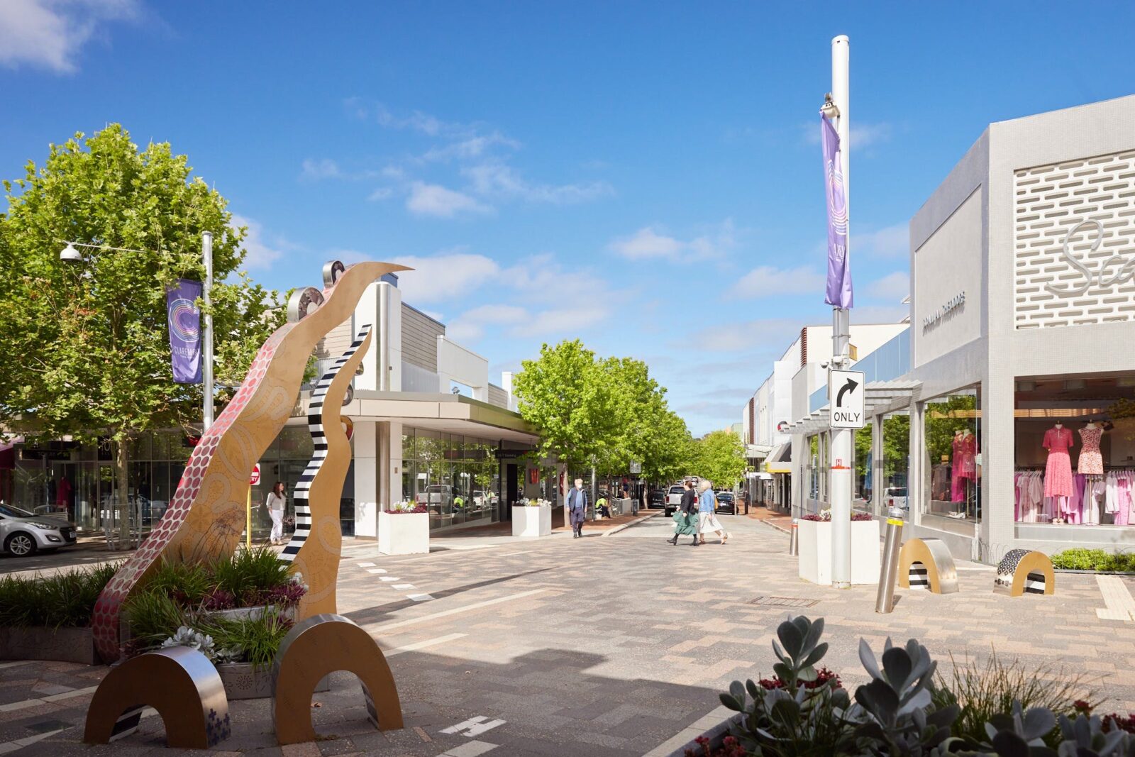 Photo of the Claremont Town Centre