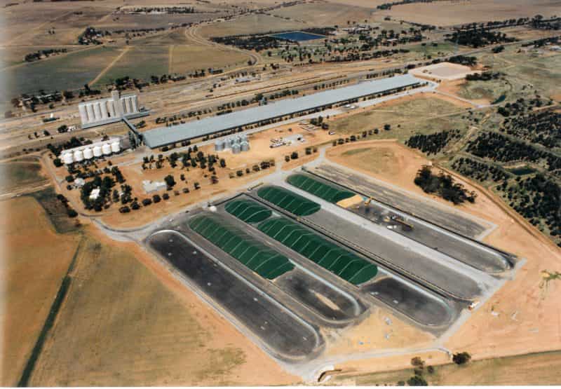 CBH Wheat Storage and Transfer Depot, Merredin, Western Australia