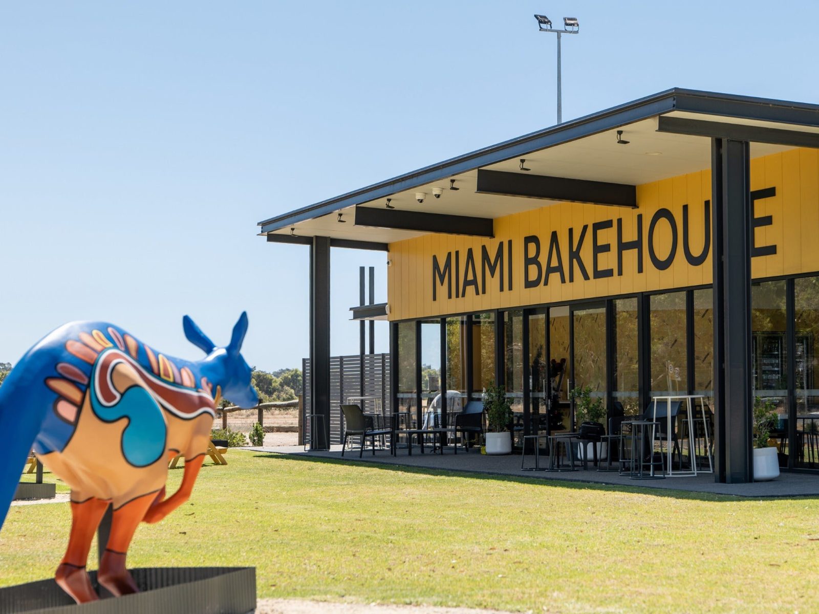 Miami Bakehouse Western Australia things to do with kids Pies and Kangaroos KangaART Myalup Cafe