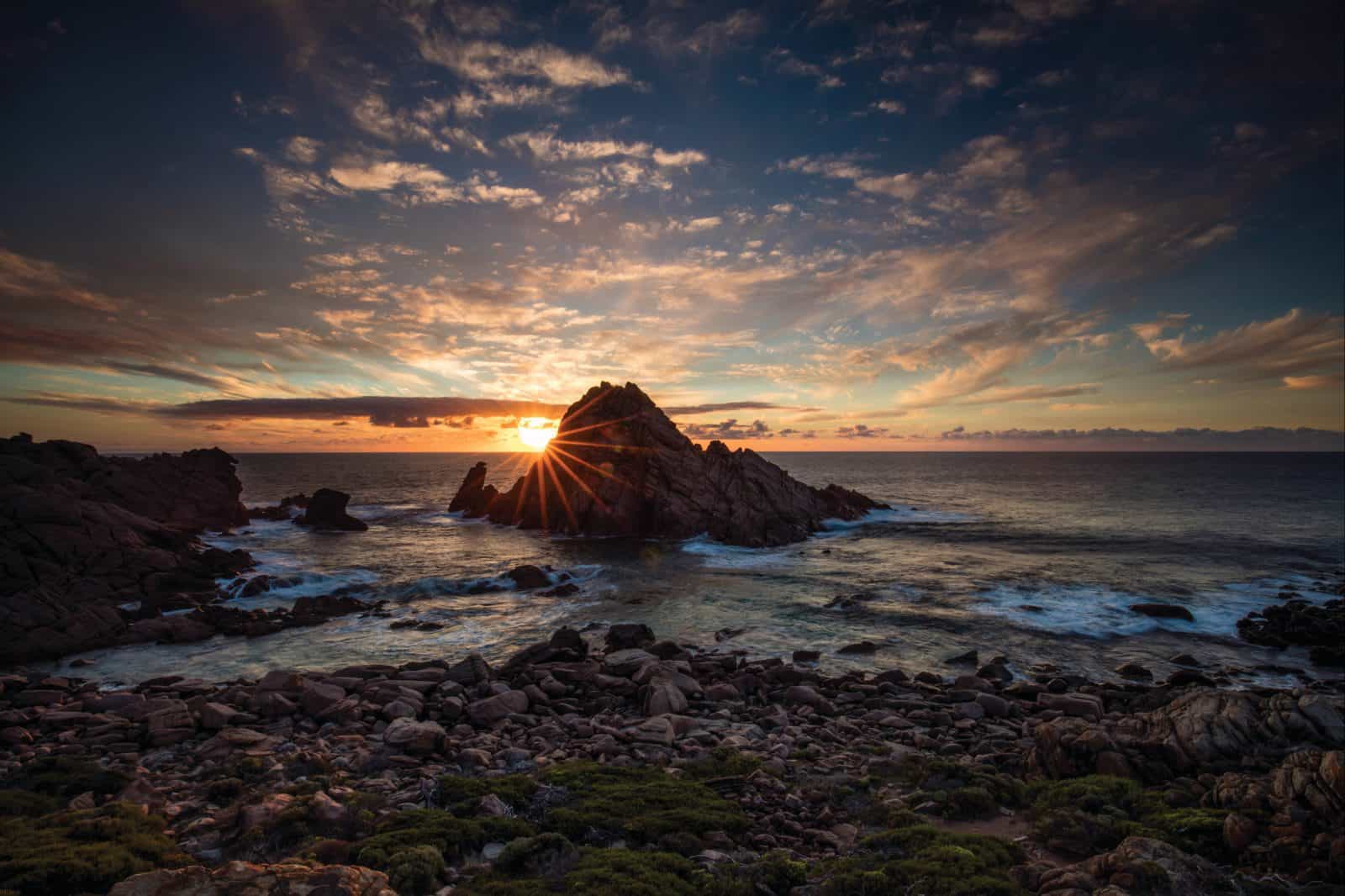 Sugarloaf Rock at sunset
